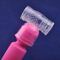 Wand Attachment II, Male Masturbator CLEAR